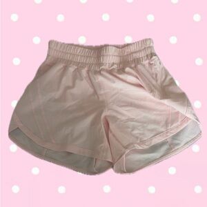 Lululemon Athletica Pink Athletic Shorts with Elastic Waistband